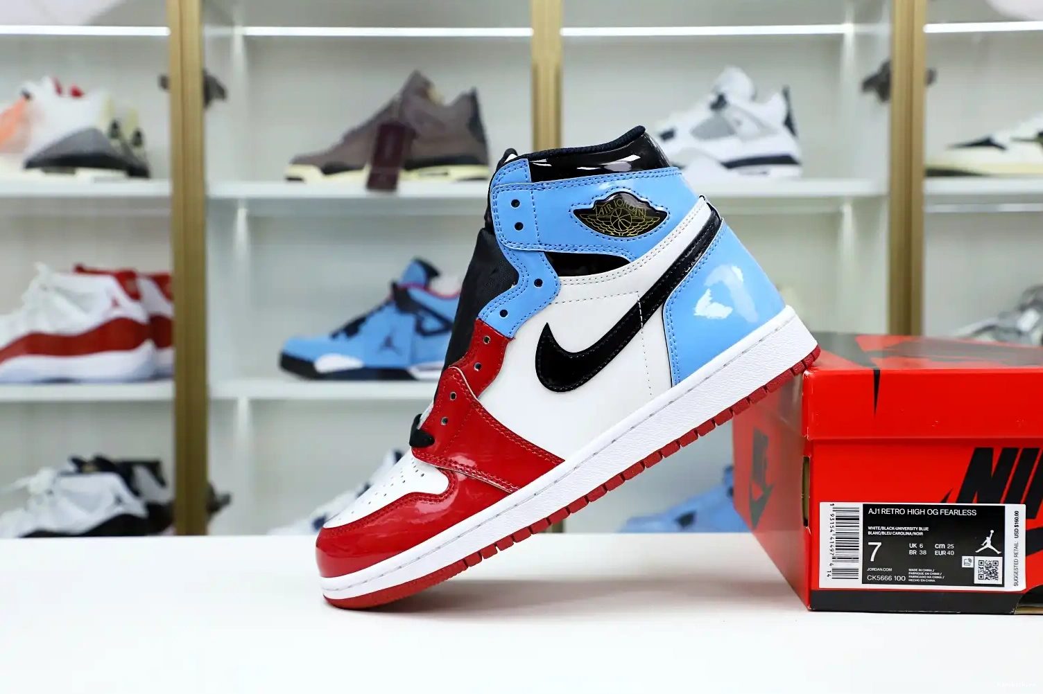 JORDAN Kimikick OG AIR HIGH 'FEARLESS' 1 RETRO 0516